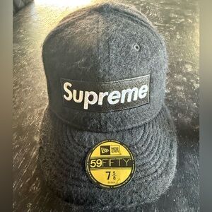 Supreme Mohair Box Logo New Era Cap SS-24 7-5/8